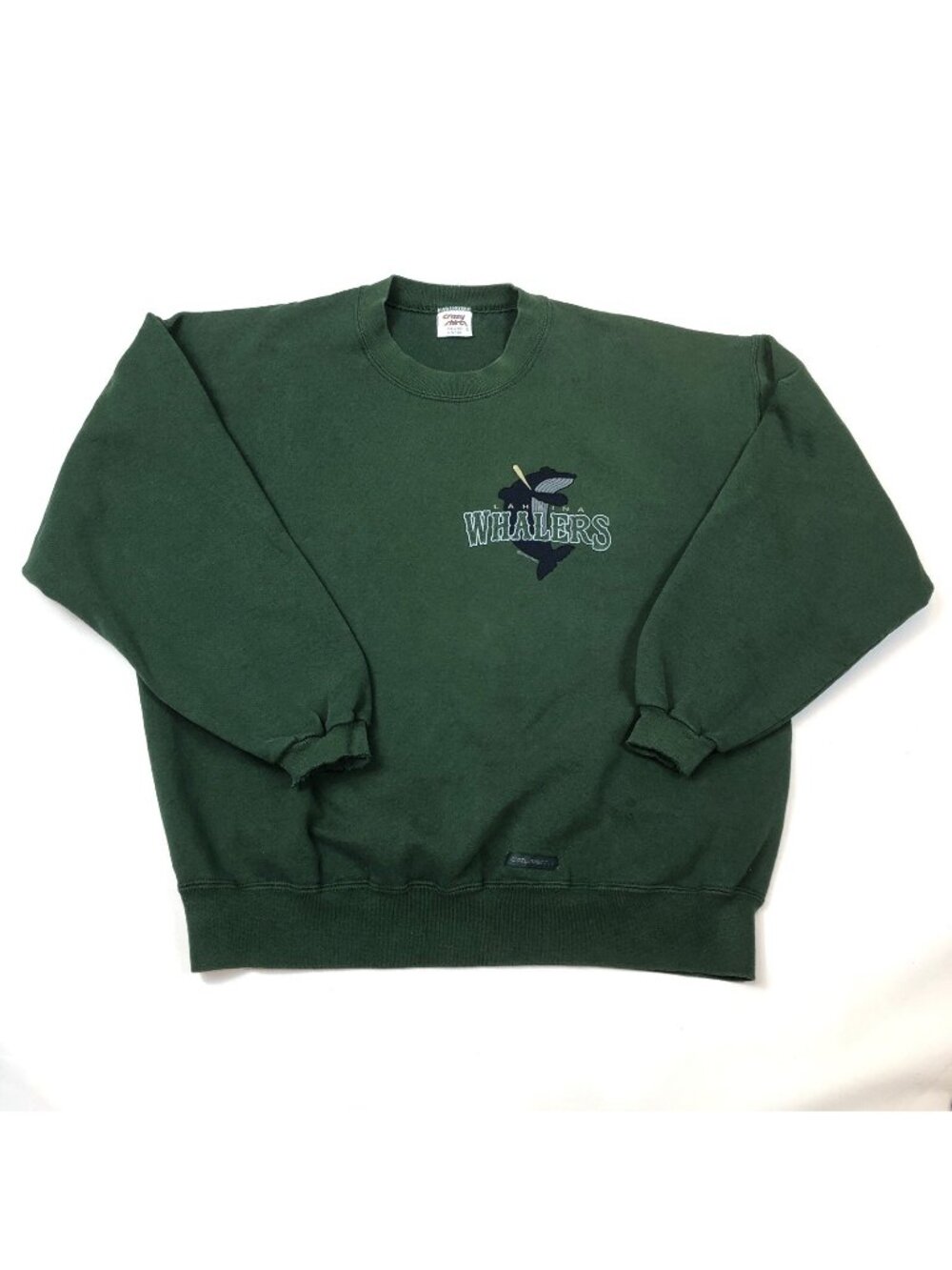 Vintage Lahaina Whalers Hawaii Winter Baseball Sweatshirt Crazy Shirt Large